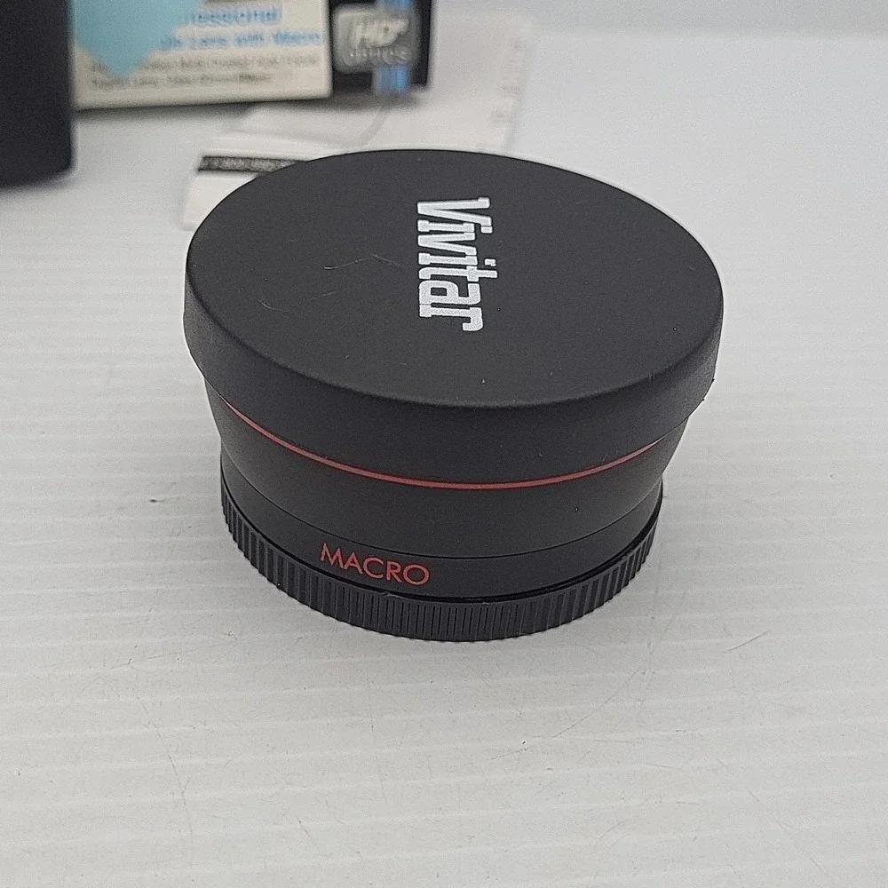 Vivitar 0.43X Professional Wide Angle Lens w/ Macro 58mm HD4 Optics ✅‎ Open Box
